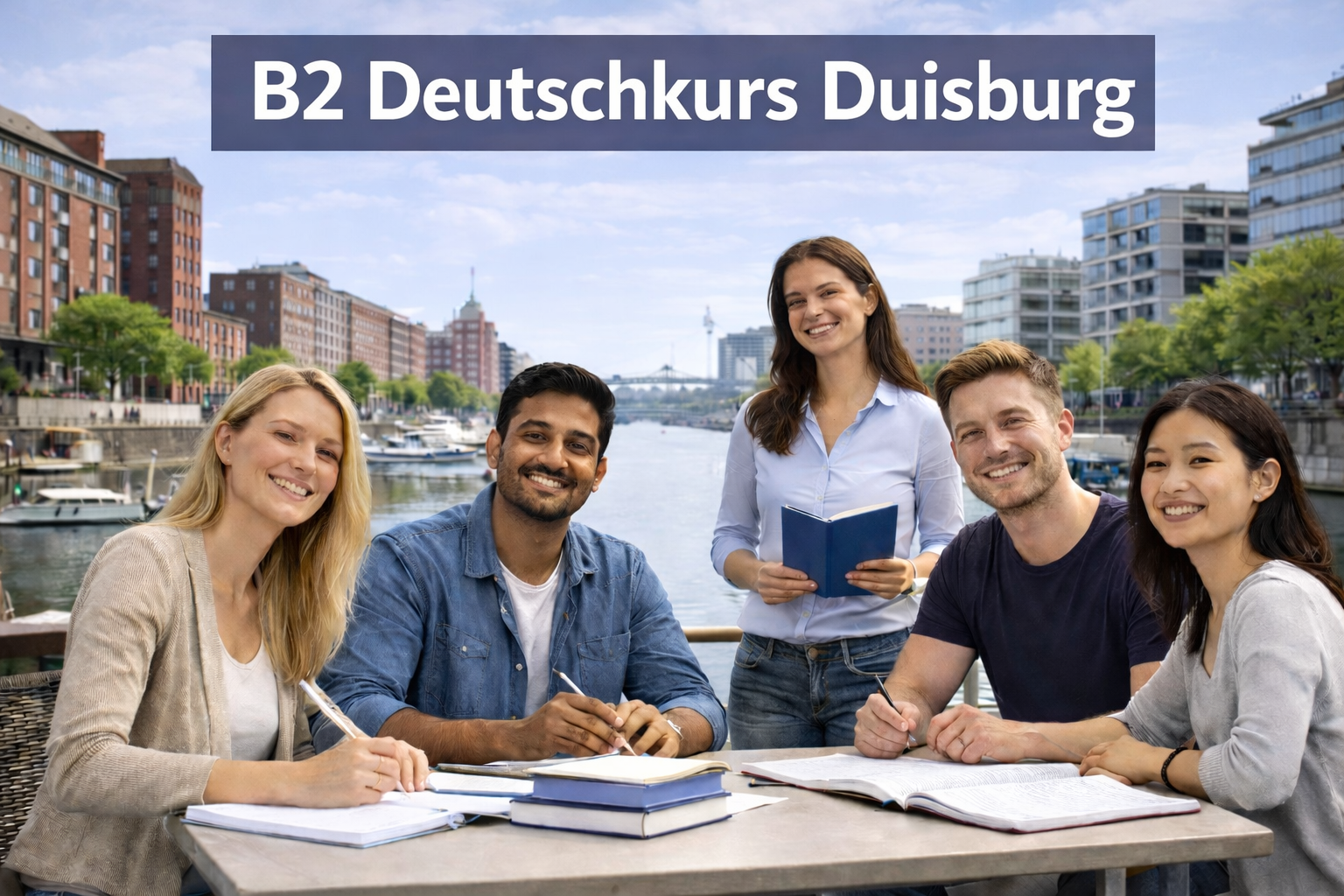 B2 Deutschkurs Duisburg – Fortgeschritten Deutsch sprechen und verstehen