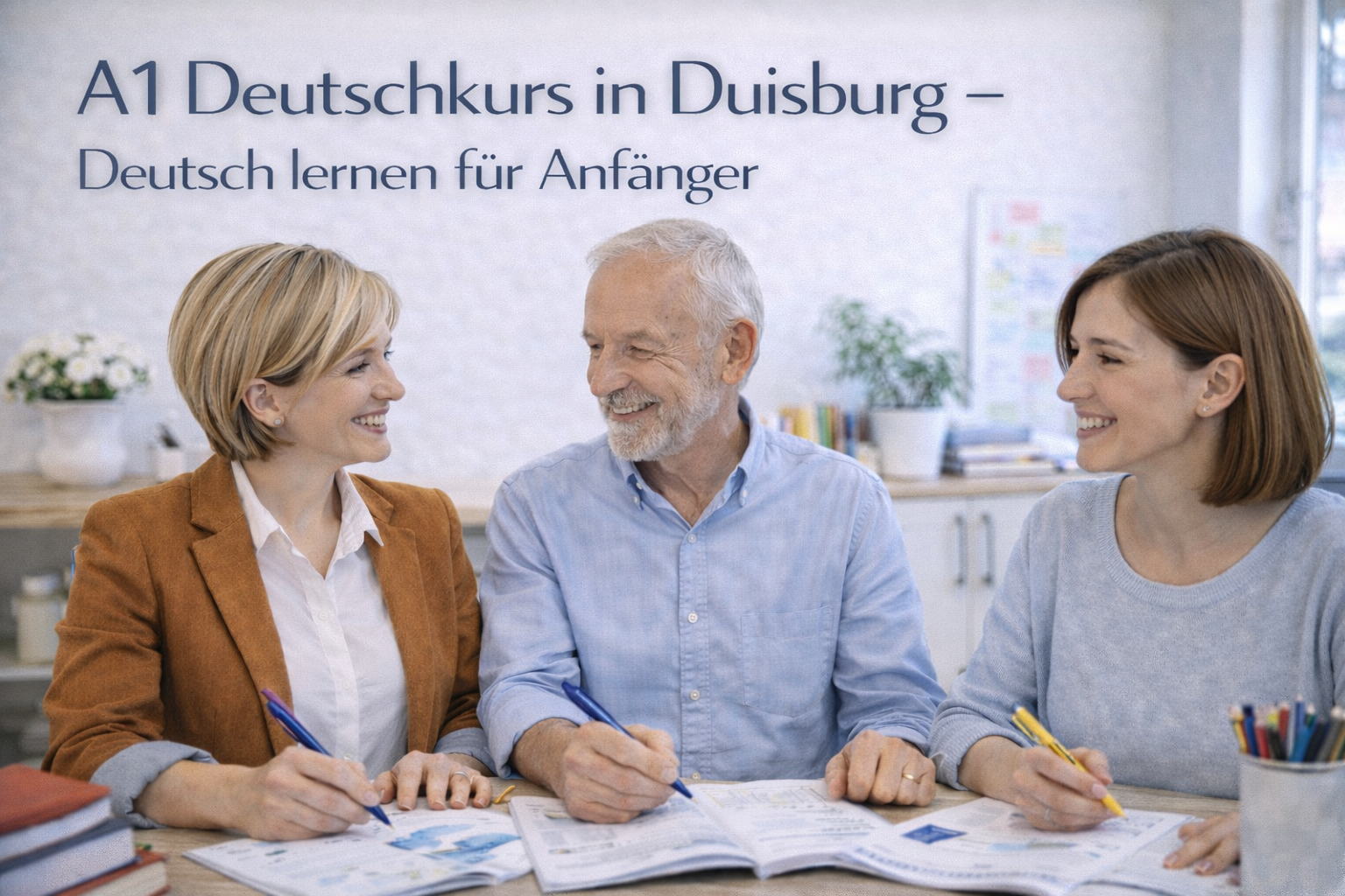 A1 Deutschkurs in Duisburg – Deutsch lernen für Anfänger