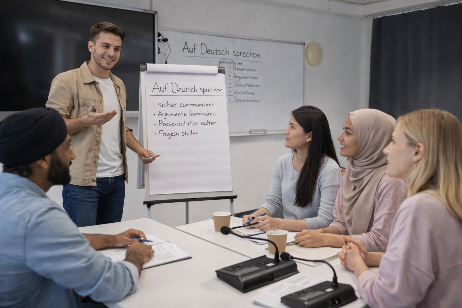Deutsch Sprechkurs in Essen für Studium und akademische Kommunikation