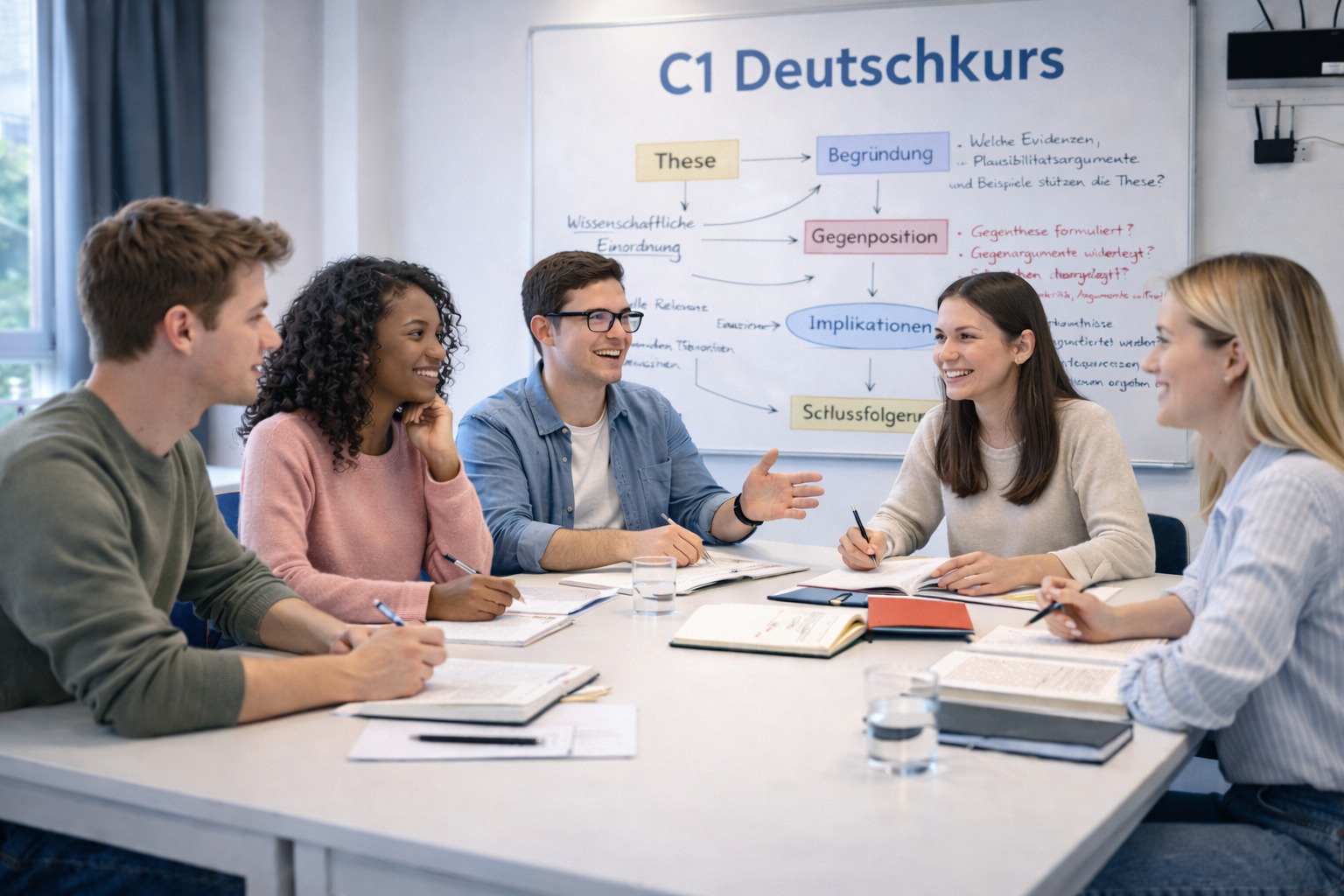 C1 Deutschkurs in Essen – Sprachliche Exzellenz für Studium und qualifizierte Berufsfelder