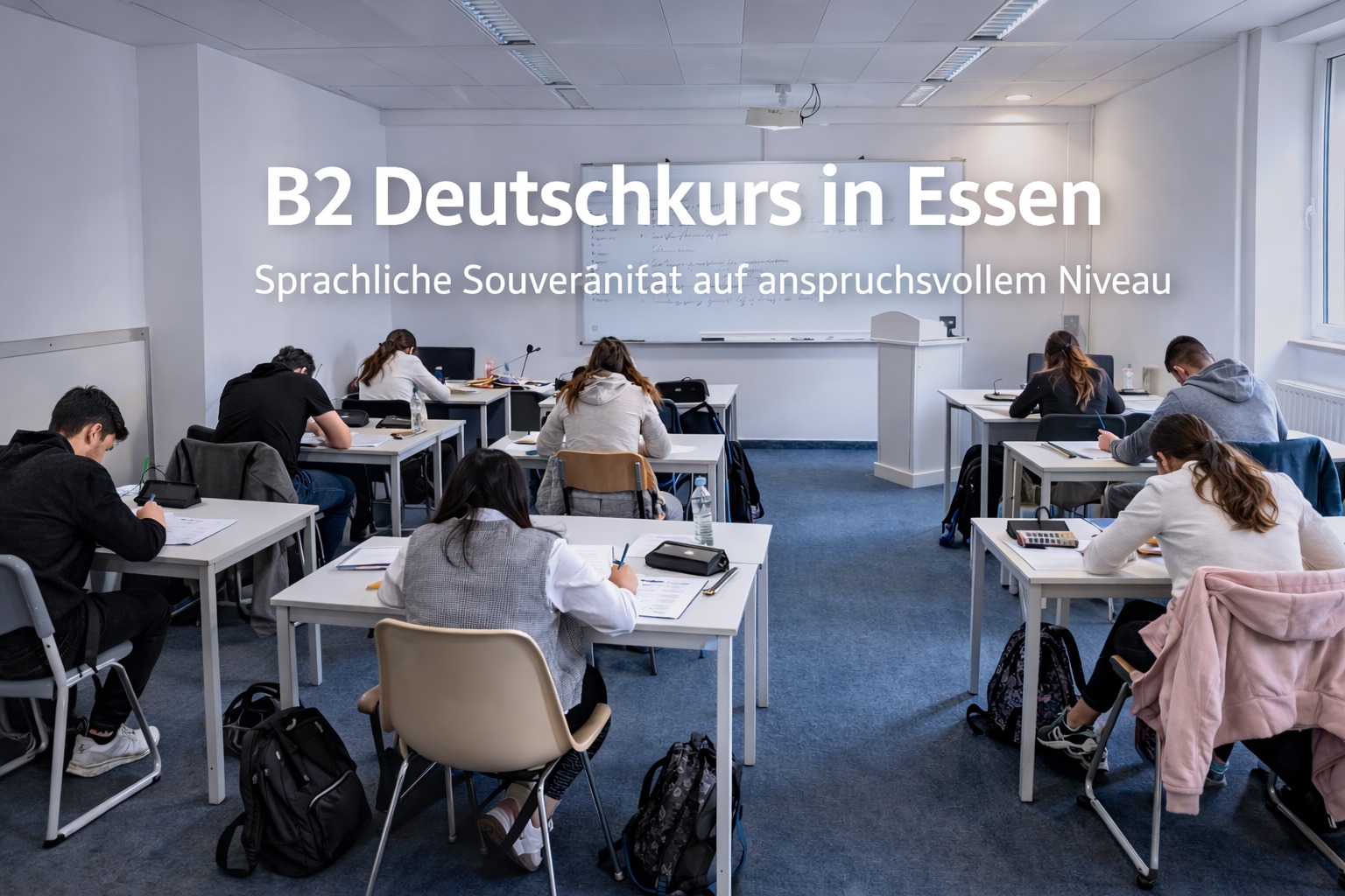 B2 Deutschkurs in Essen – Sprachliche Souveränität für Studium und anspruchsvolle Berufsfelder