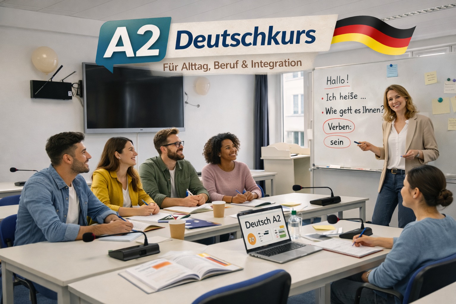A2 Deutschkurs Essen – Deutschkenntnisse vertiefe