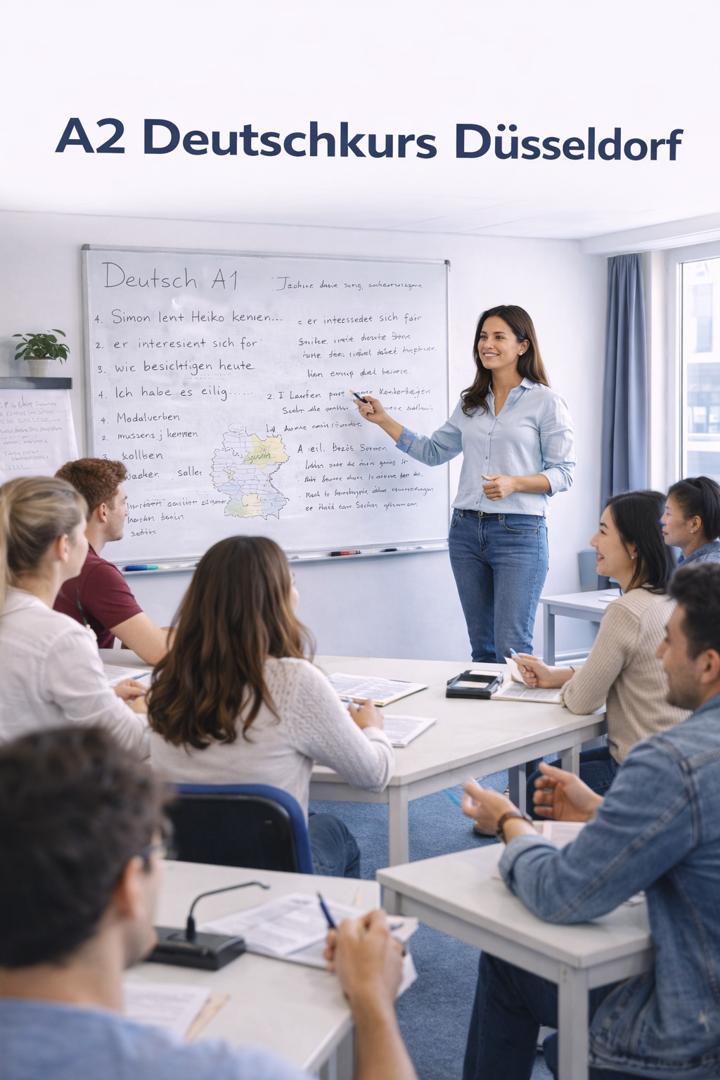 A1 Deutschkurs Düsseldorf – Der erste Schritt zum Deutschlernen