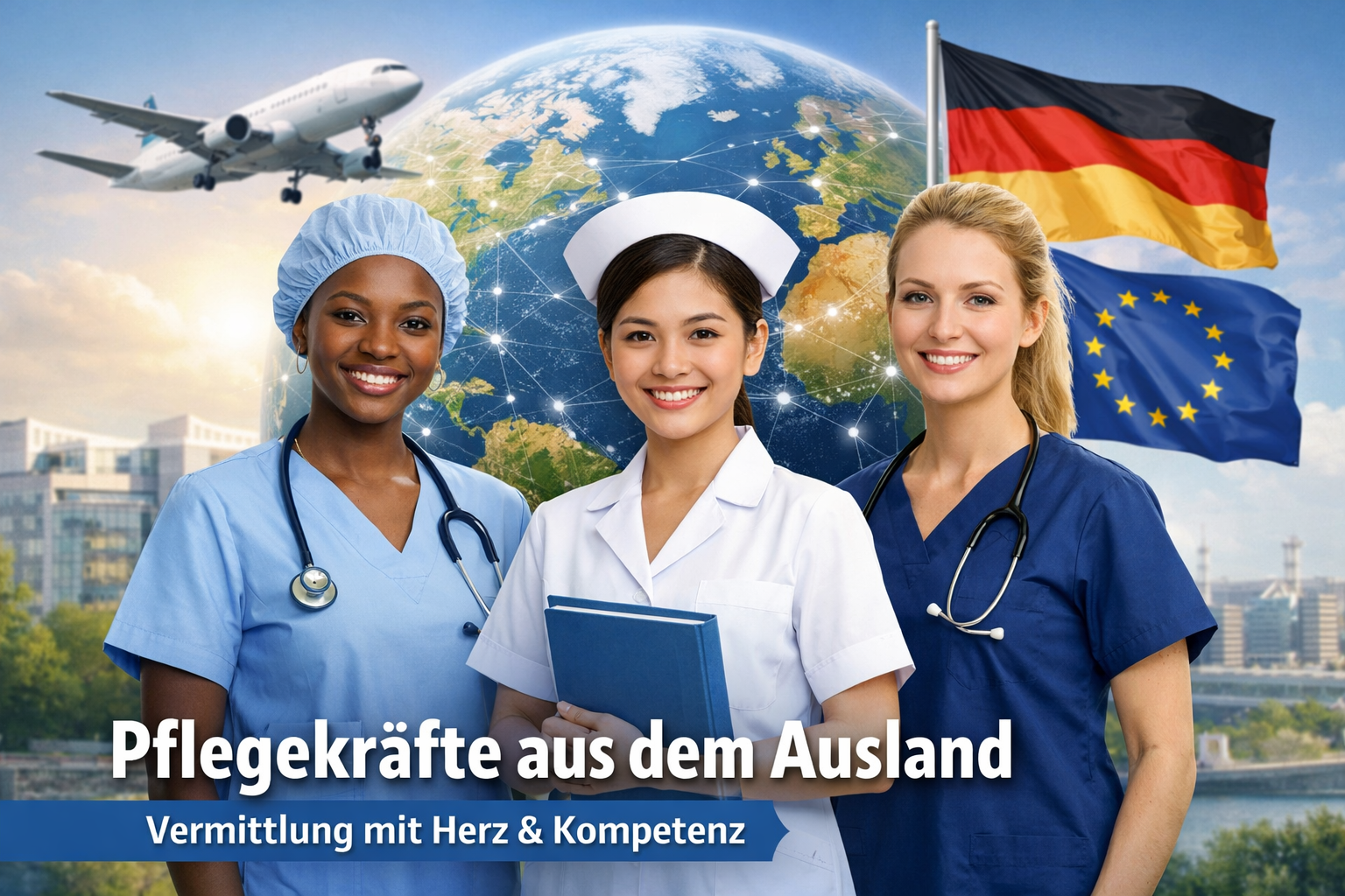 Arbeit in der Pflege in Deutschland für internationale Fachkräfte